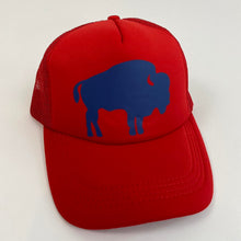 Load image into Gallery viewer, Custom big buffalo trucker hat
