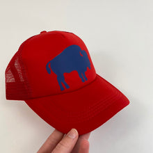 Load image into Gallery viewer, Custom big buffalo trucker hat
