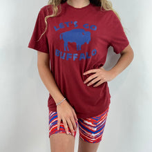 Load image into Gallery viewer, Reworked let’s go buffalo t-shirt
