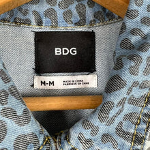 Load image into Gallery viewer, BDG denim cheetah vest
