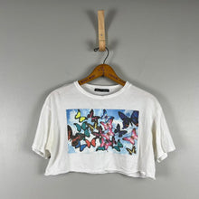 Load image into Gallery viewer, Rock Rose couture crop top
