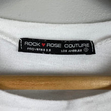 Load image into Gallery viewer, Rock Rose couture crop top
