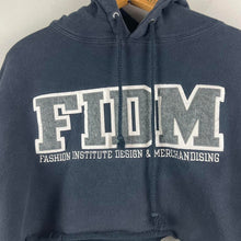 Load image into Gallery viewer, FIDM cropped college hoodie
