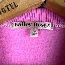 Load image into Gallery viewer, Bailey Rose split crewneck
