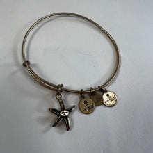 Load image into Gallery viewer, Alex and Ani starfish charm bracelet
