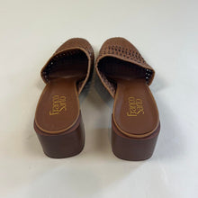 Load image into Gallery viewer, Franco Sarto Woven Leather Mules
