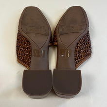 Load image into Gallery viewer, Franco Sarto Woven Leather Mules
