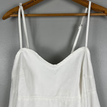 Load image into Gallery viewer, NASTY GAL white denim dress
