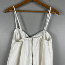 Load image into Gallery viewer, NASTY GAL white denim dress

