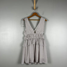 Load image into Gallery viewer, Line + Dot striped mini dress
