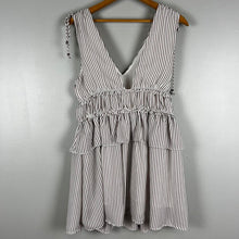 Load image into Gallery viewer, Line + Dot striped mini dress
