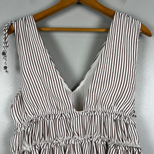 Load image into Gallery viewer, Line + Dot striped mini dress
