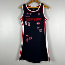 Load image into Gallery viewer, Y2K Baby Score NY Basketball Jersey Dress
