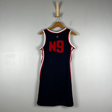 Load image into Gallery viewer, Y2K Baby Score NY Basketball Jersey Dress
