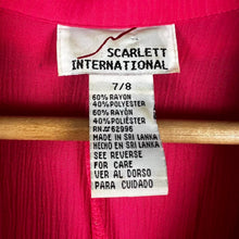 Load image into Gallery viewer, Vintage Scarlett International romper
