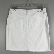 Load image into Gallery viewer, Etienne Marcel white denim mini skirt
