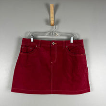 Load image into Gallery viewer, Y2K Route 66 corduroy mini skirt
