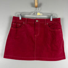 Load image into Gallery viewer, Y2K Route 66 corduroy mini skirt
