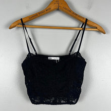 Load image into Gallery viewer, Zara Lace cropped tank top
