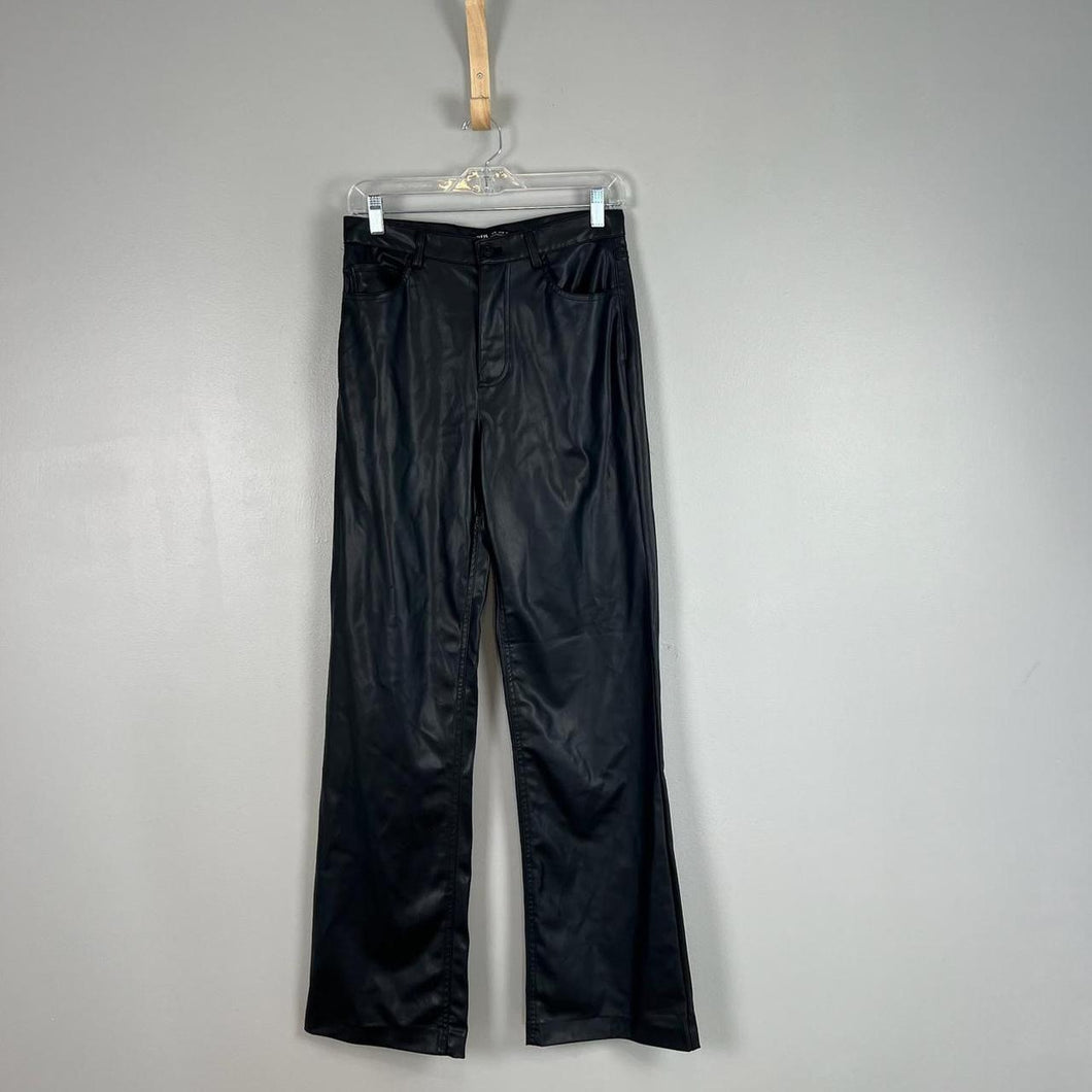 Zara leather pants