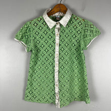 Load image into Gallery viewer, Y2K downeast Lace Button Up Top
