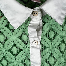 Load image into Gallery viewer, Y2K downeast Lace Button Up Top
