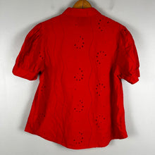 Load image into Gallery viewer, LIV Los Angeles eyelet blouse
