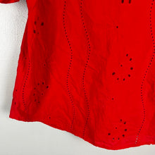 Load image into Gallery viewer, LIV Los Angeles eyelet blouse
