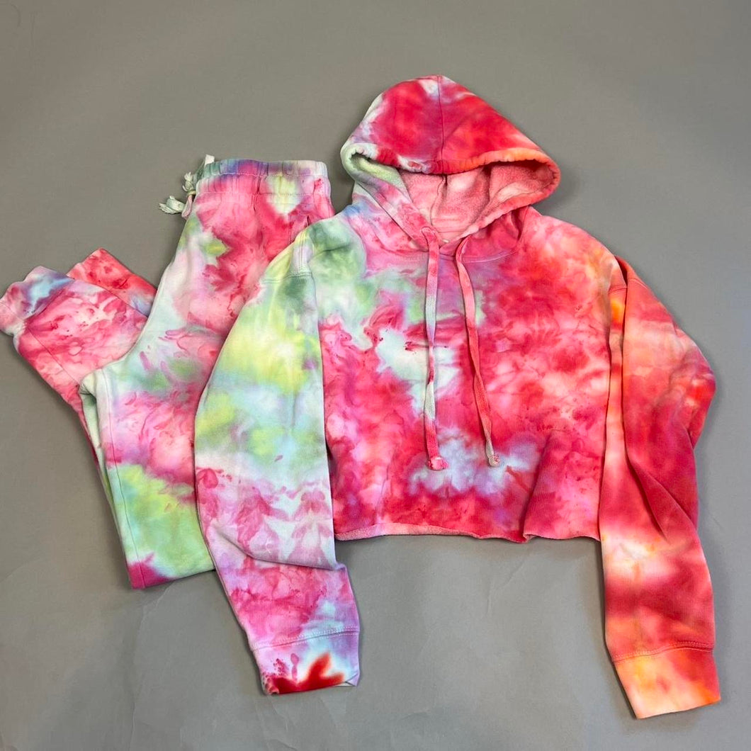 Custom hand dyed sweatsuit