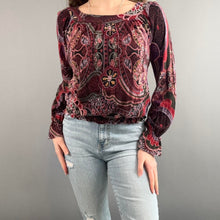 Load image into Gallery viewer, Retro Cynthia Rowley blouse
