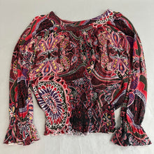 Load image into Gallery viewer, Retro Cynthia Rowley blouse
