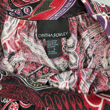 Load image into Gallery viewer, Retro Cynthia Rowley blouse
