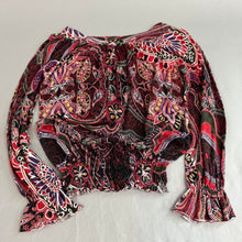 Load image into Gallery viewer, Retro Cynthia Rowley blouse
