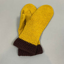 Load image into Gallery viewer, Vintage handmade mittens
