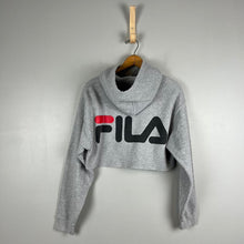 Load image into Gallery viewer, Fila cropped hoodie
