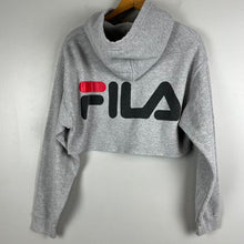 Load image into Gallery viewer, Fila cropped hoodie
