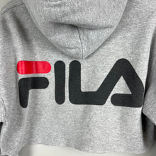 Load image into Gallery viewer, Fila cropped hoodie
