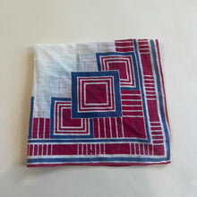 Load image into Gallery viewer, Vintage abstract handkerchief
