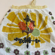 Load image into Gallery viewer, Rooster 70s terry cloth apron
