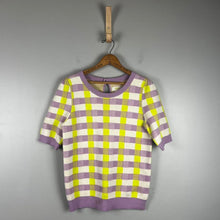 Load image into Gallery viewer, Maeve Harmon jacquard sweater tee
