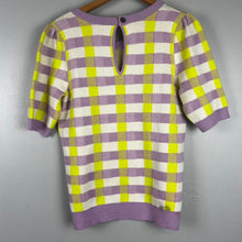 Load image into Gallery viewer, Maeve Harmon jacquard sweater tee
