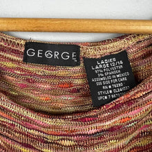 Load image into Gallery viewer, Y2K GEORGE multicolor tank top
