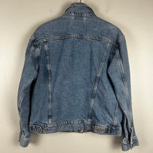 Load image into Gallery viewer, Levi’s blue jean jacket
