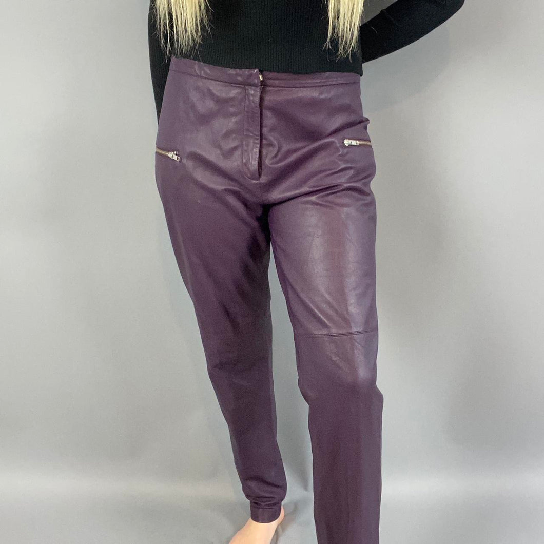 By Marlene Birger leather pants