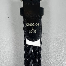 Load image into Gallery viewer, IZOD men’s braided leather belt
