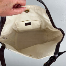 Load image into Gallery viewer, LOFT canvas mini tote bag
