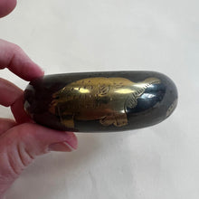 Load image into Gallery viewer, Vintage two tone animal bangle
