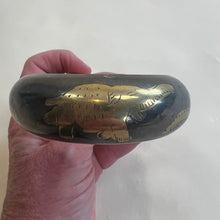 Load image into Gallery viewer, Vintage two tone animal bangle
