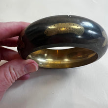 Load image into Gallery viewer, Vintage two tone animal bangle
