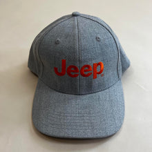 Load image into Gallery viewer, Jeep embroidered logo grey hat
